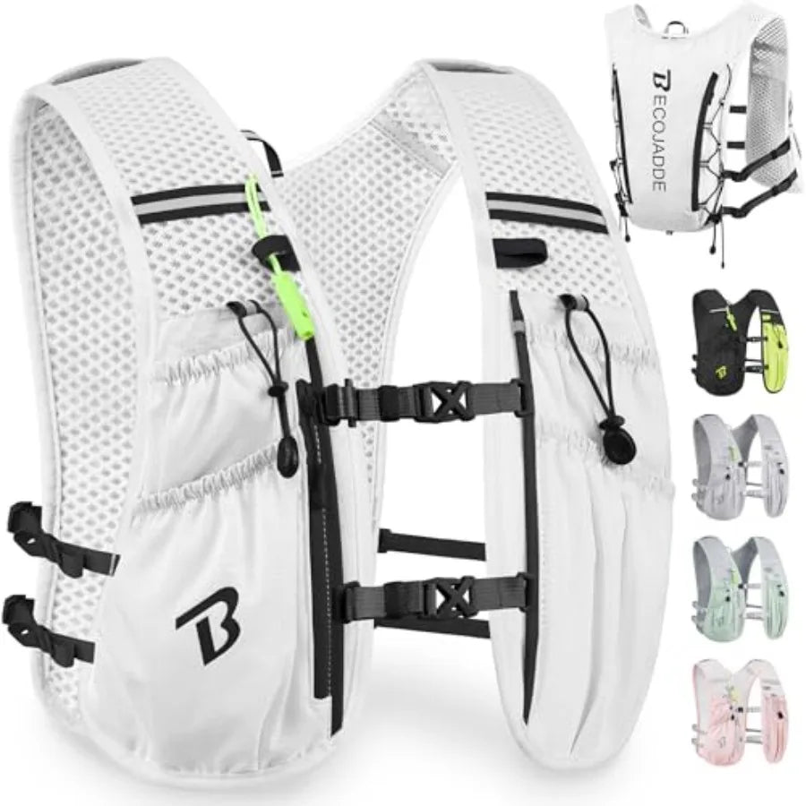 Hydration Running Vest Backpack For Men Women Lightweight Marathon Trail Cycling Hiking