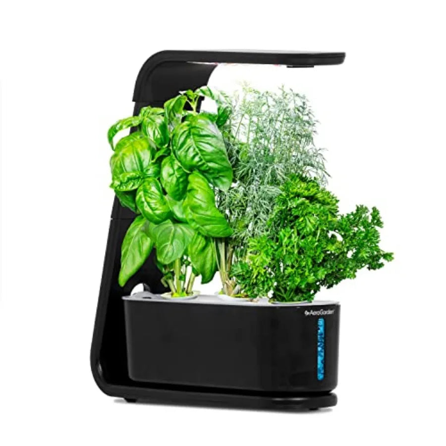 Sprout with Gourmet Herb Seed Pod Kit - Indoor Garden with LED Grow Light