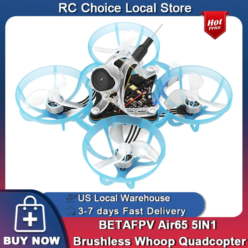 BETAFPV Air65 5 In 1 Brushless Whoop Quadcopter For FPV