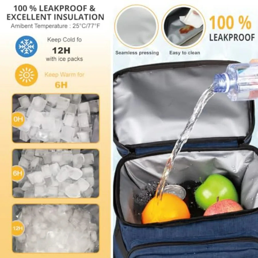Tactical Backpack Cooler Insulated Leakproof For Beach Travel Camping