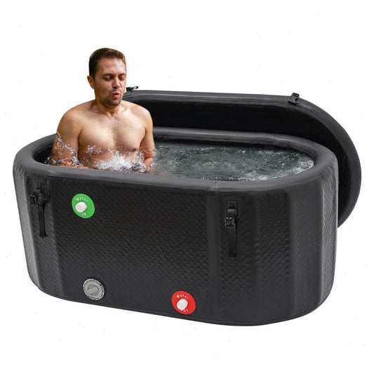 Bymaocar Inflatable Bathtub Cold Plunge Pool With Pump Kit
