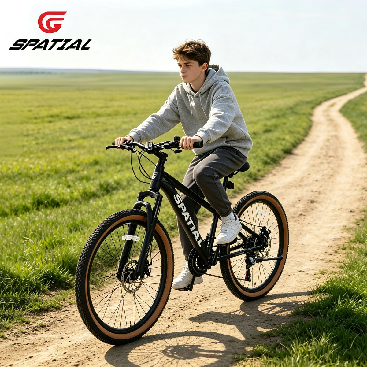 Spatial 21 Speed Hardtail Mountain Bike Aluminum Front Suspension