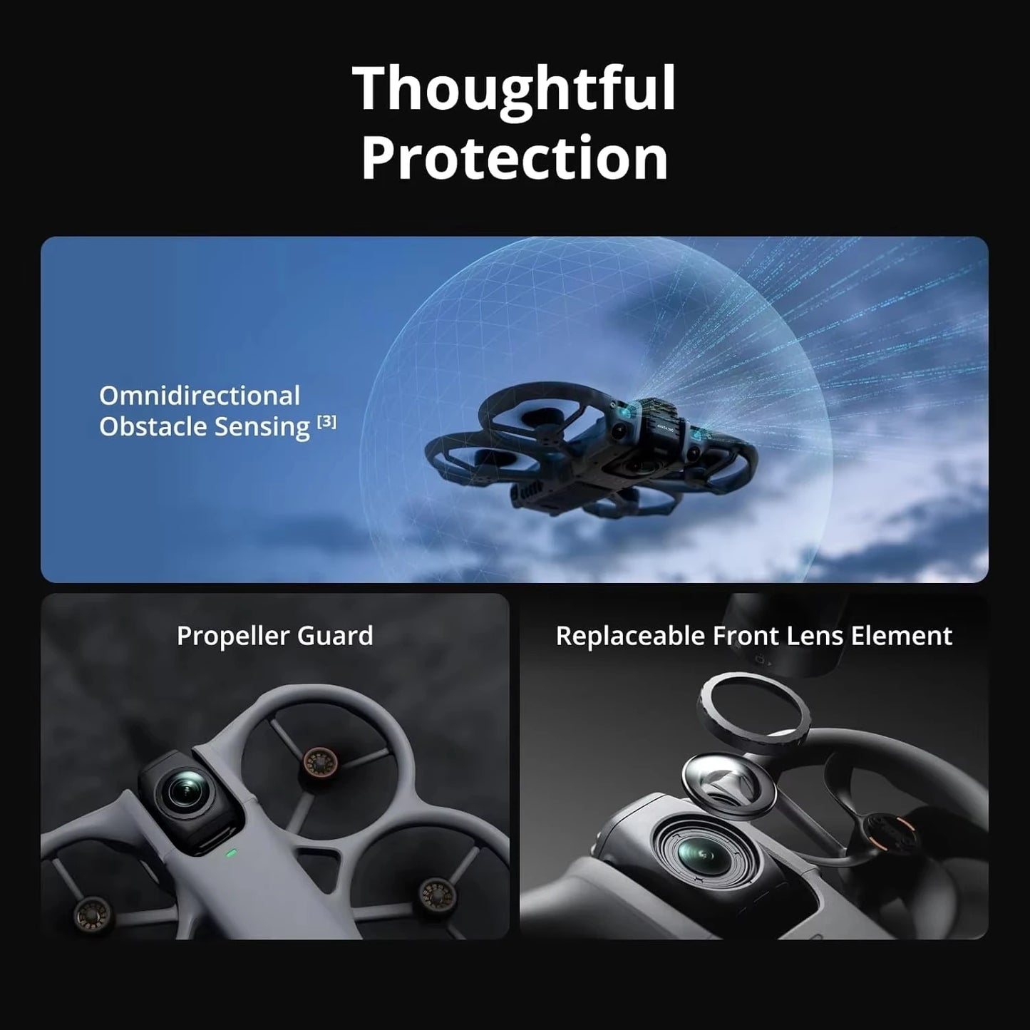 DJI Avata 360 Fly More Combo Drone With 4K CameraModule