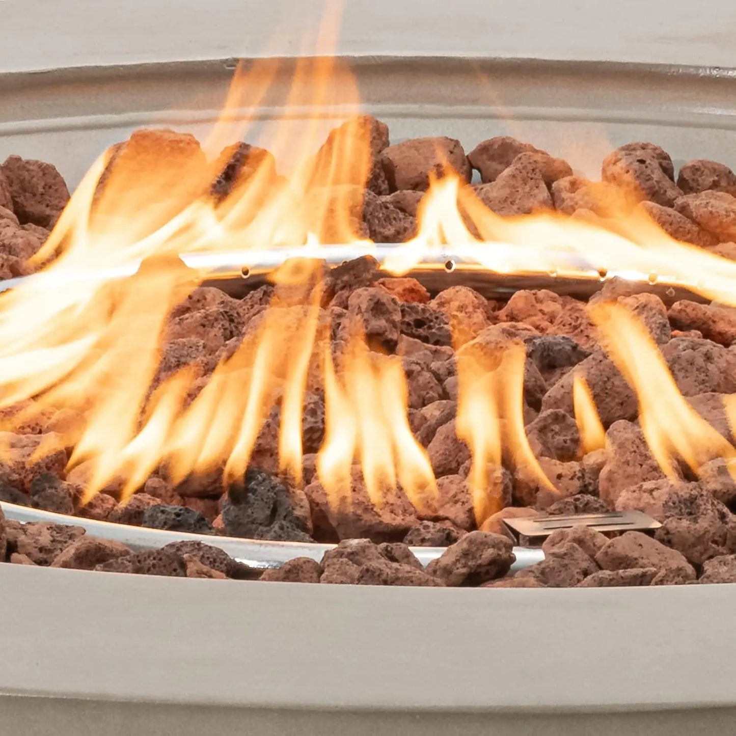 Outdoor Propane Fire Pit Coffee Table With 50000 BTU Stainless Steel Burner