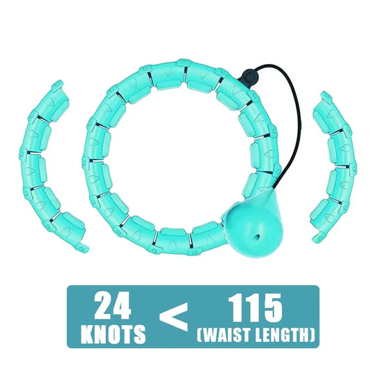 Weighted Hula Hoop For Adults And Beginners With Detachable Links