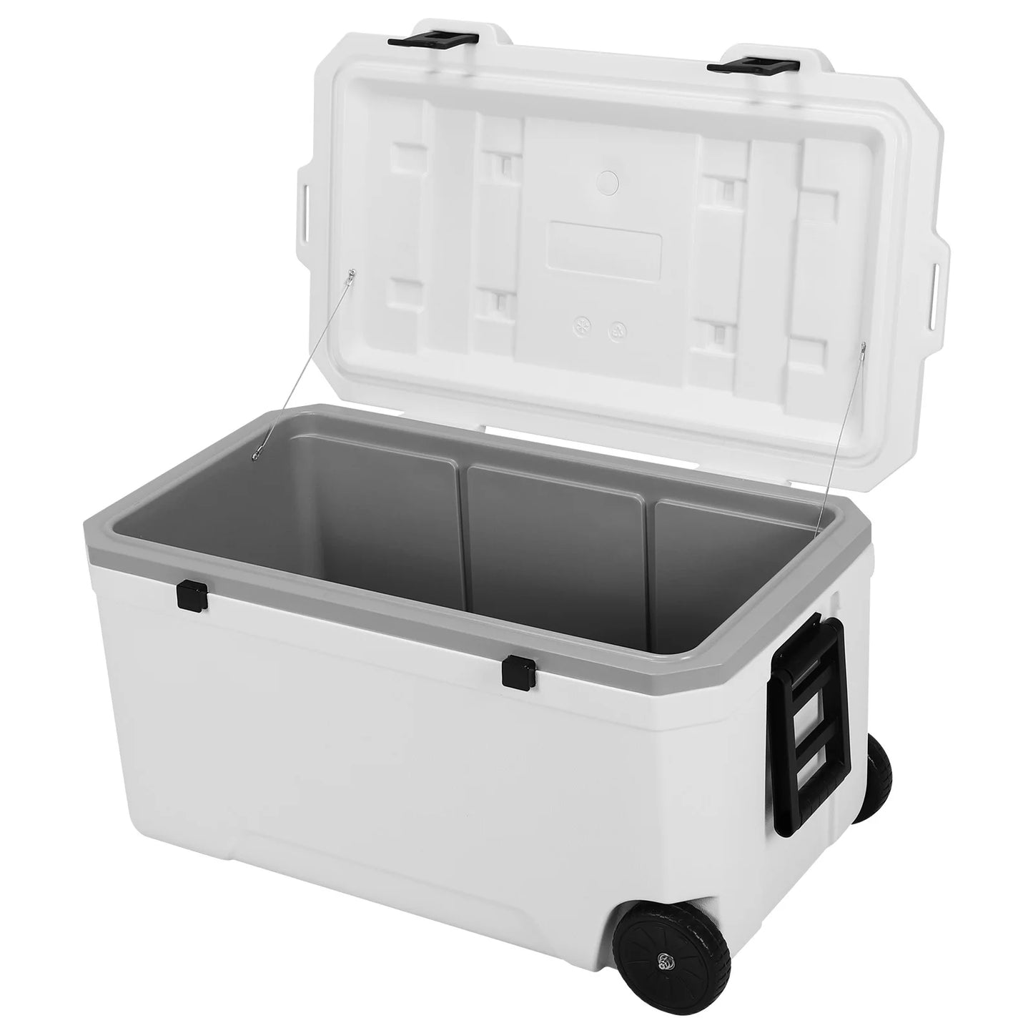 Rotomolded Hard Plastic Cooler With Wheels For Outdoor Camping Insulated