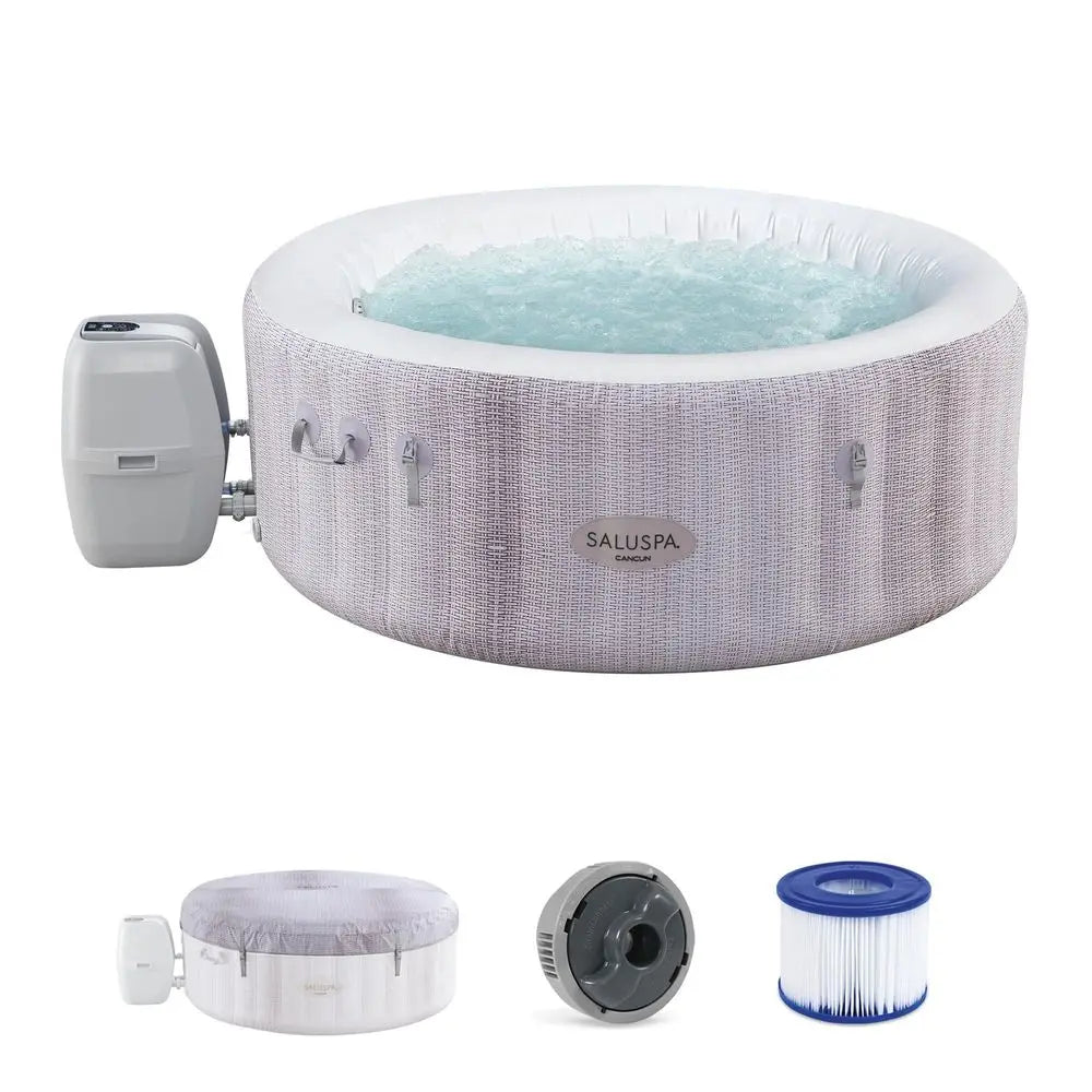 SaluSpa Cancun Inflatable Hot Tub 2 To 4 Person Spa