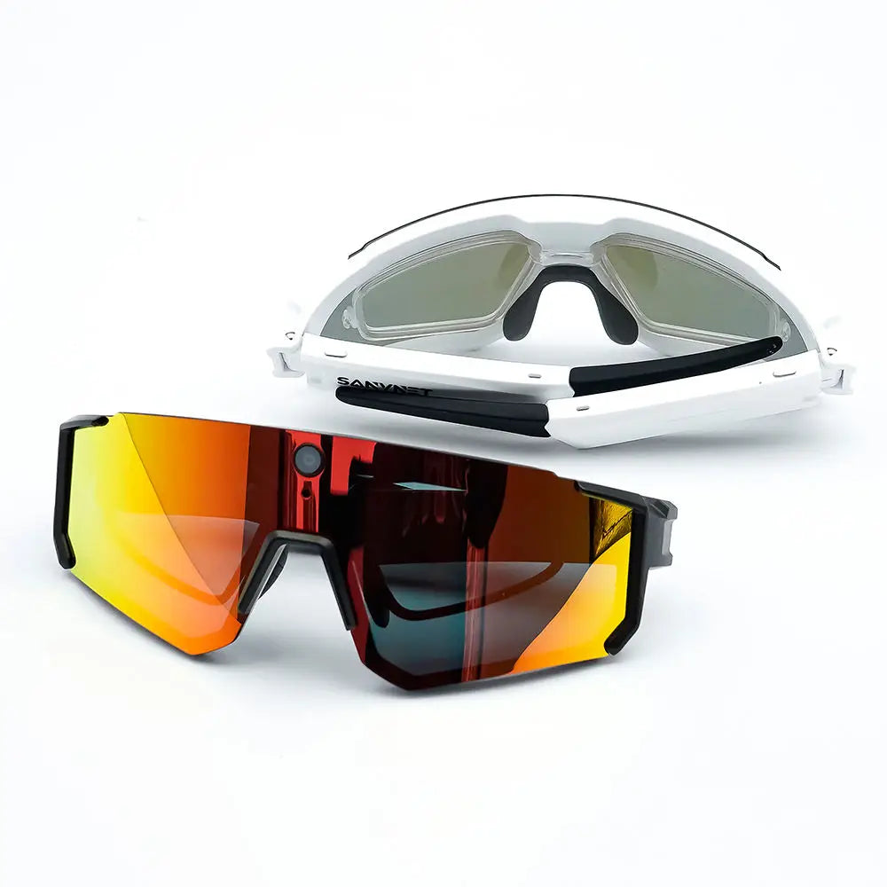 Solis POV Cycling Smart Sunglasses With 8MP Camera AI Translator