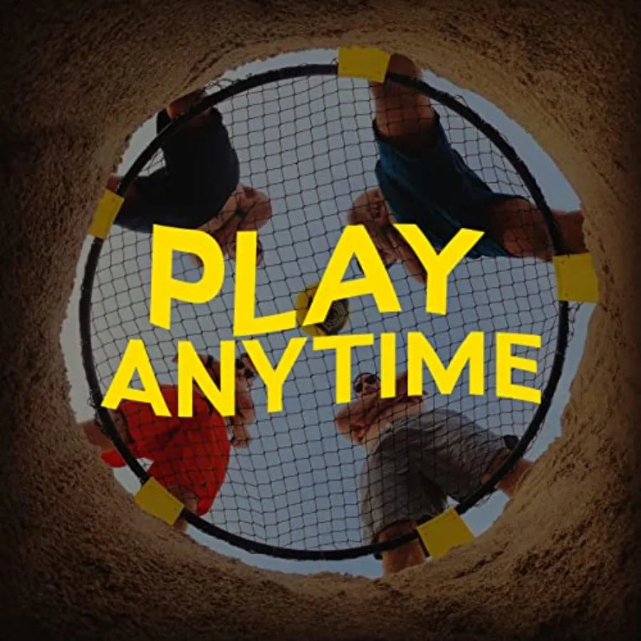 Kit Ball Game Set Outdoor Camping Includes Ball Net Bag