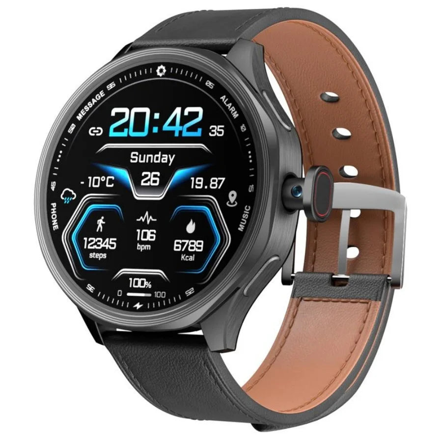 W And O Android 4G SIM Smartwatch AMOLED Display GPS