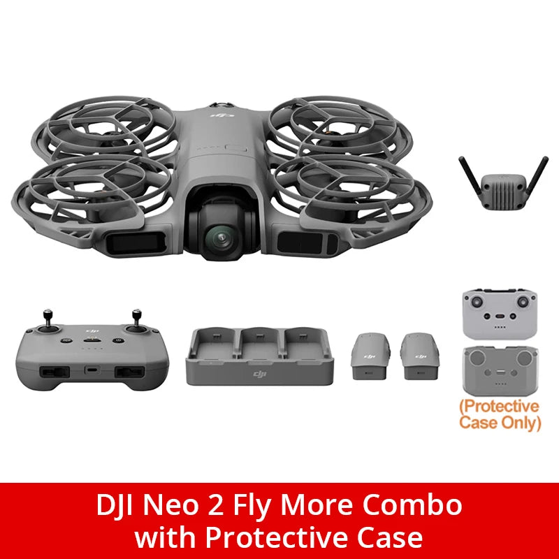 DJI Neo 2 Fly More Combo Drones With Optional Accessories Drone DJI Neo 2 Human Drone 4k Professional FPV Drones Wwith a Camera