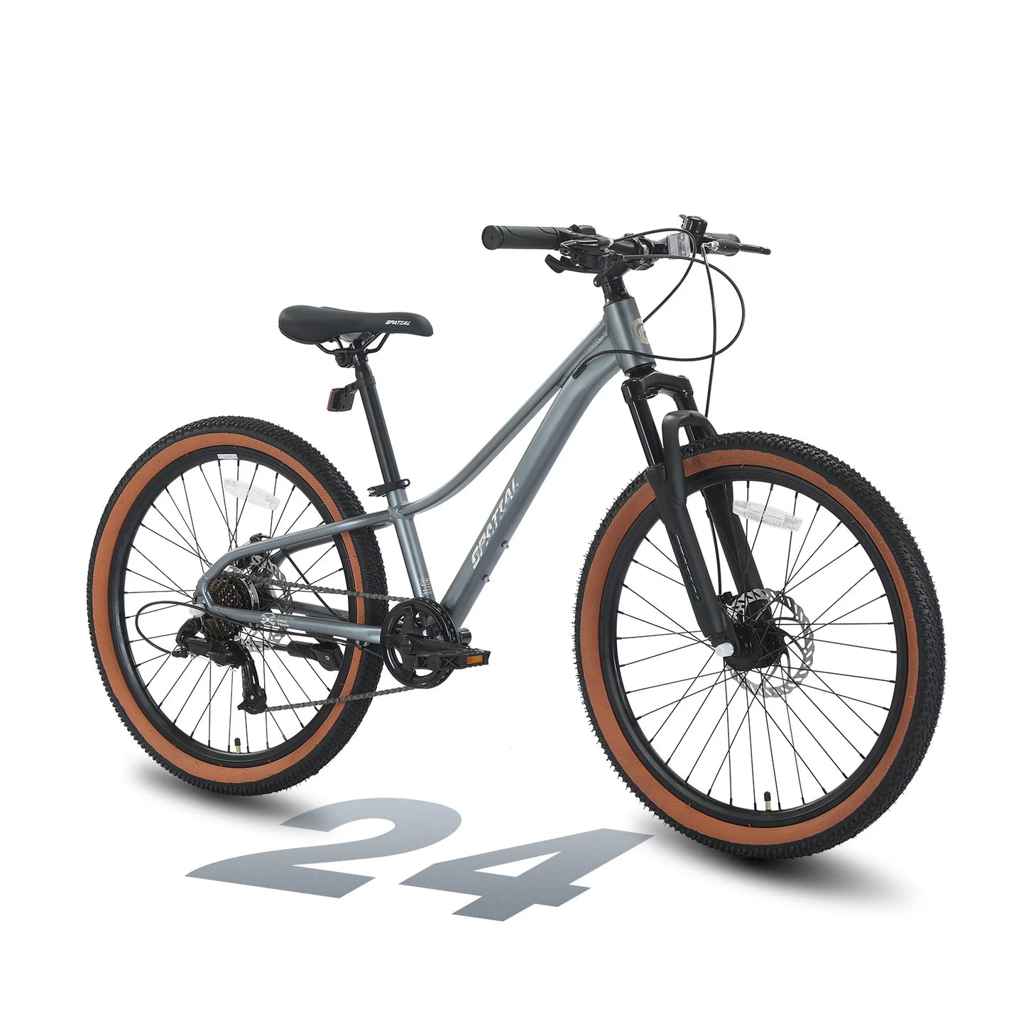 Spatial 7 Speed Aluminum Hardtail Mountain Bike With Disc Brakes