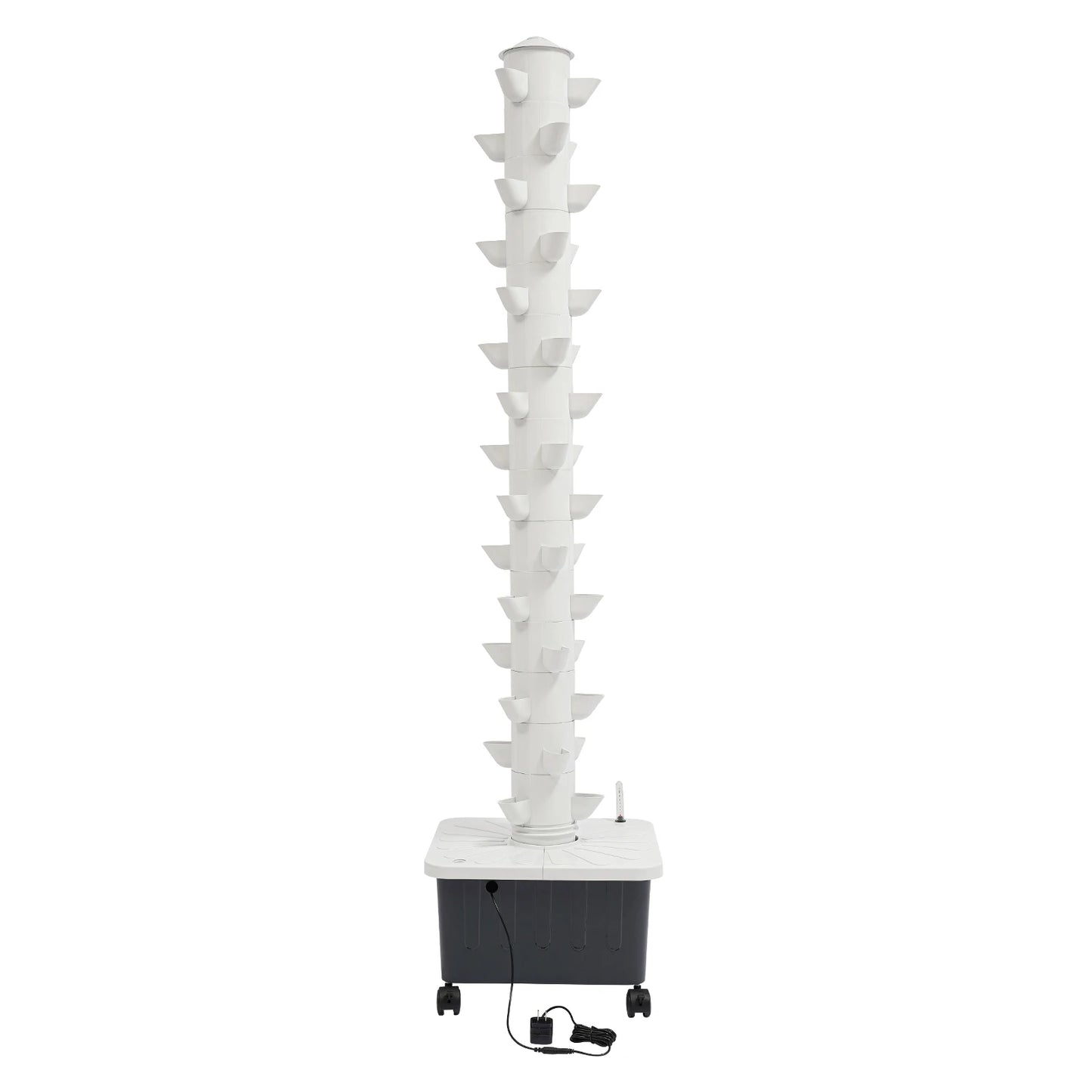 Hydroponic Growing System 45 Holes Vertical Hydroponics Tower Garden 15 Layers 3 Holes Per Layer Indoor Herb Vegetable Grow Kit