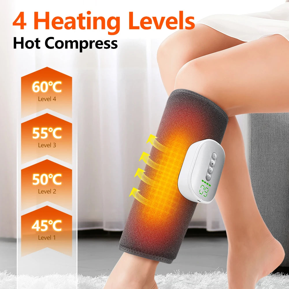 Agdoad Air Compression Calf Massager 4 Modes 8 Intensities