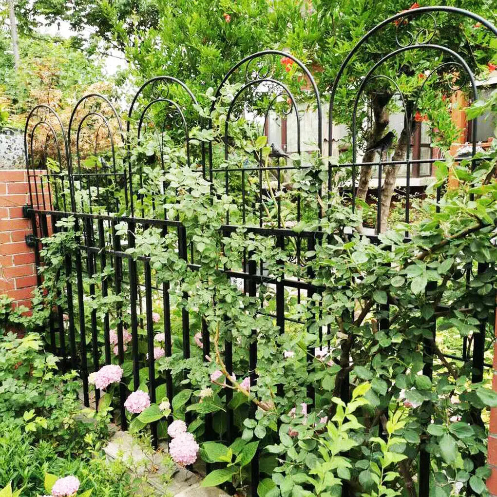 Metal Garden Trellis Fence Anti Rust For Climbing Plants