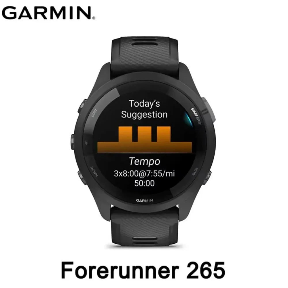 Garmin Forerunner 265 Multiband Gps Running Smartwatch Fitness