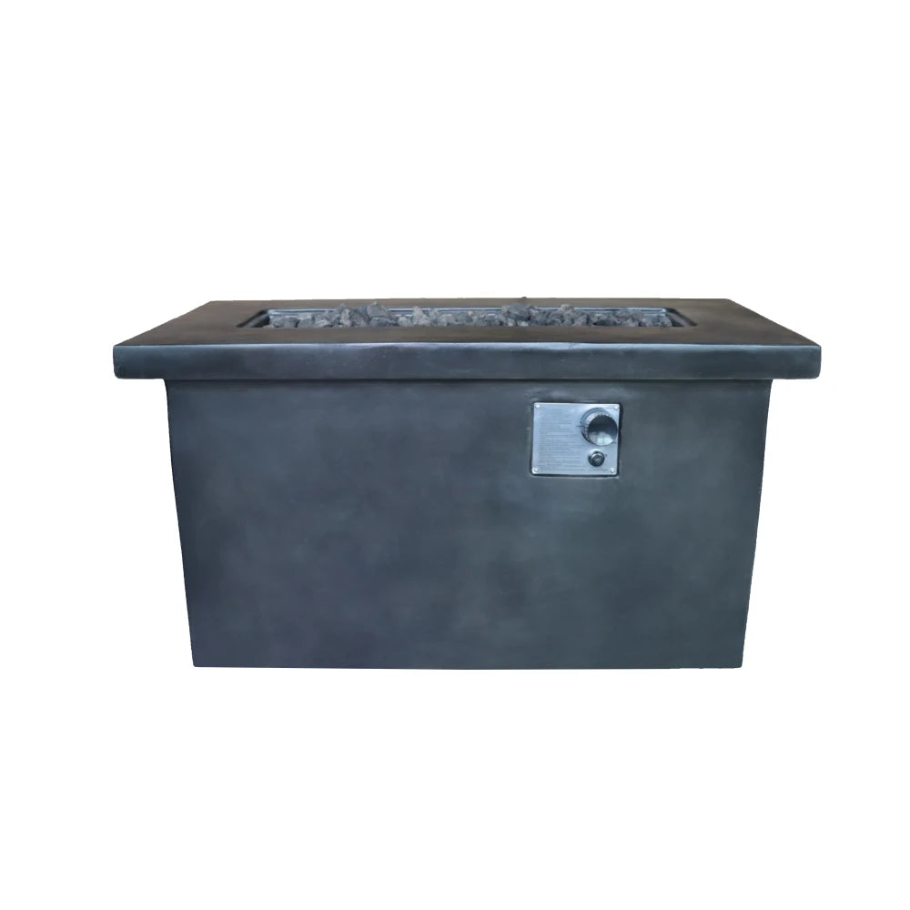 Concrete Outdoor Fire Pit Table Propane Or Natural Gas
