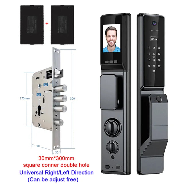 YKESDL Waterproof Outdoor Smart Lock With WiFi Alexa Tuya App Camera