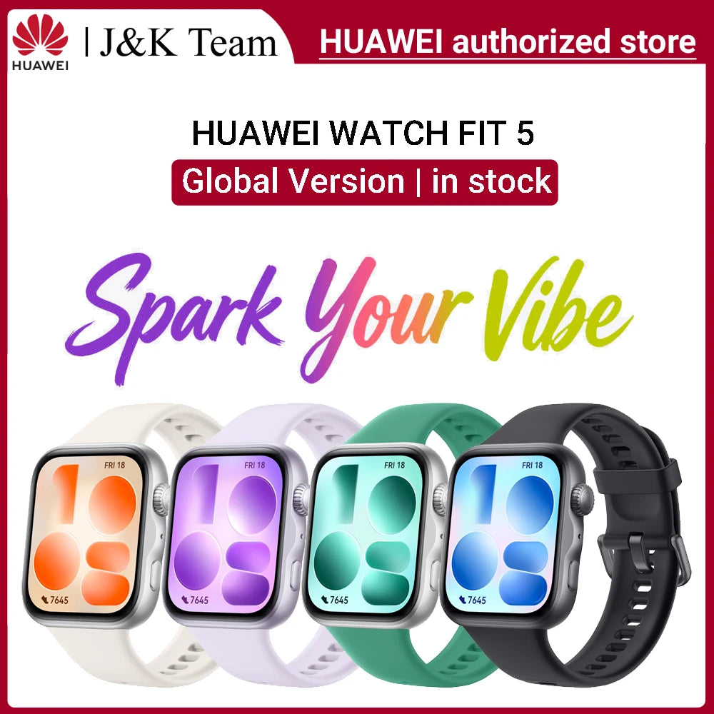 Huawei Watch Fit 5 Smartwatch AMOLED Display NFC GPS