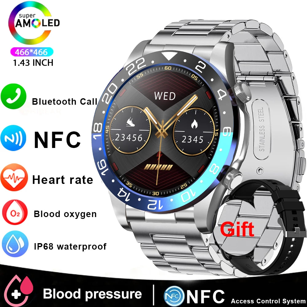 Bluetooth Calling Smart Watch Fitness Tracker Heart Rate Monitor