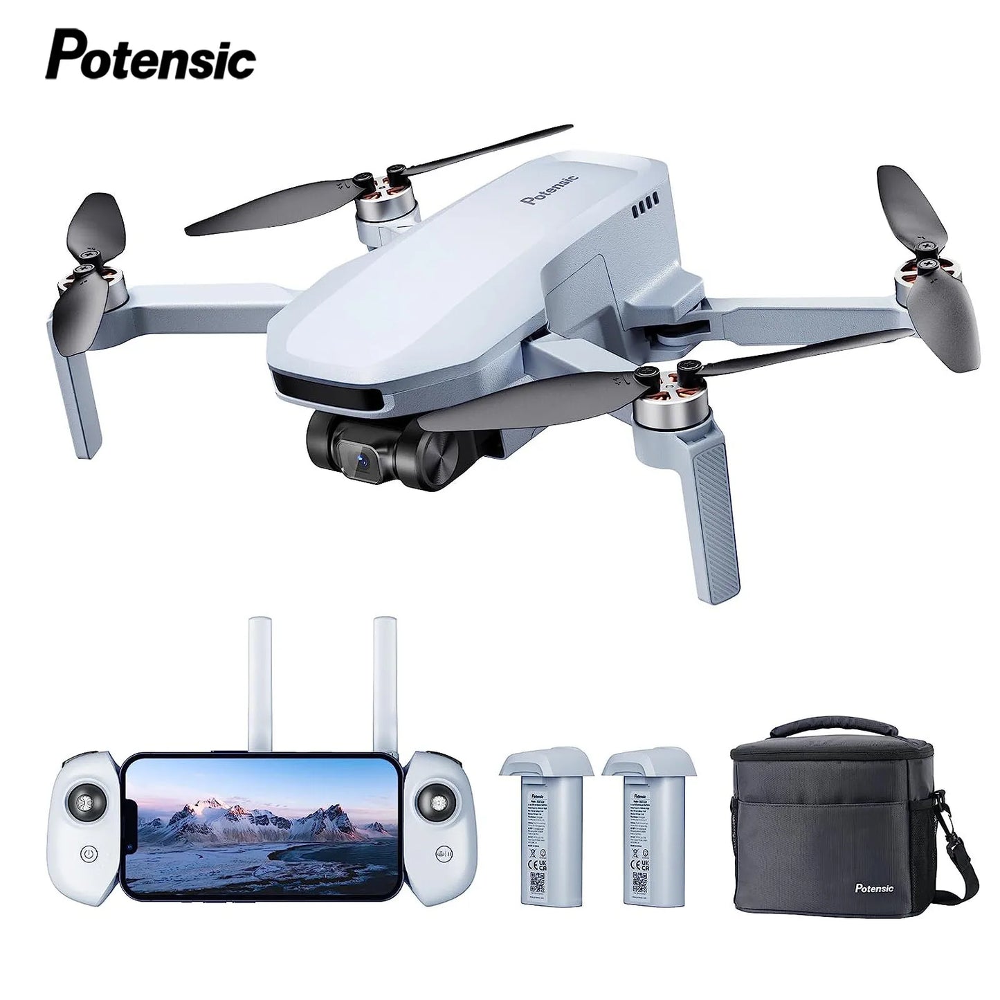 Potensic C0 Single Axis Gimbal 4K GPS Drone Atom SE
