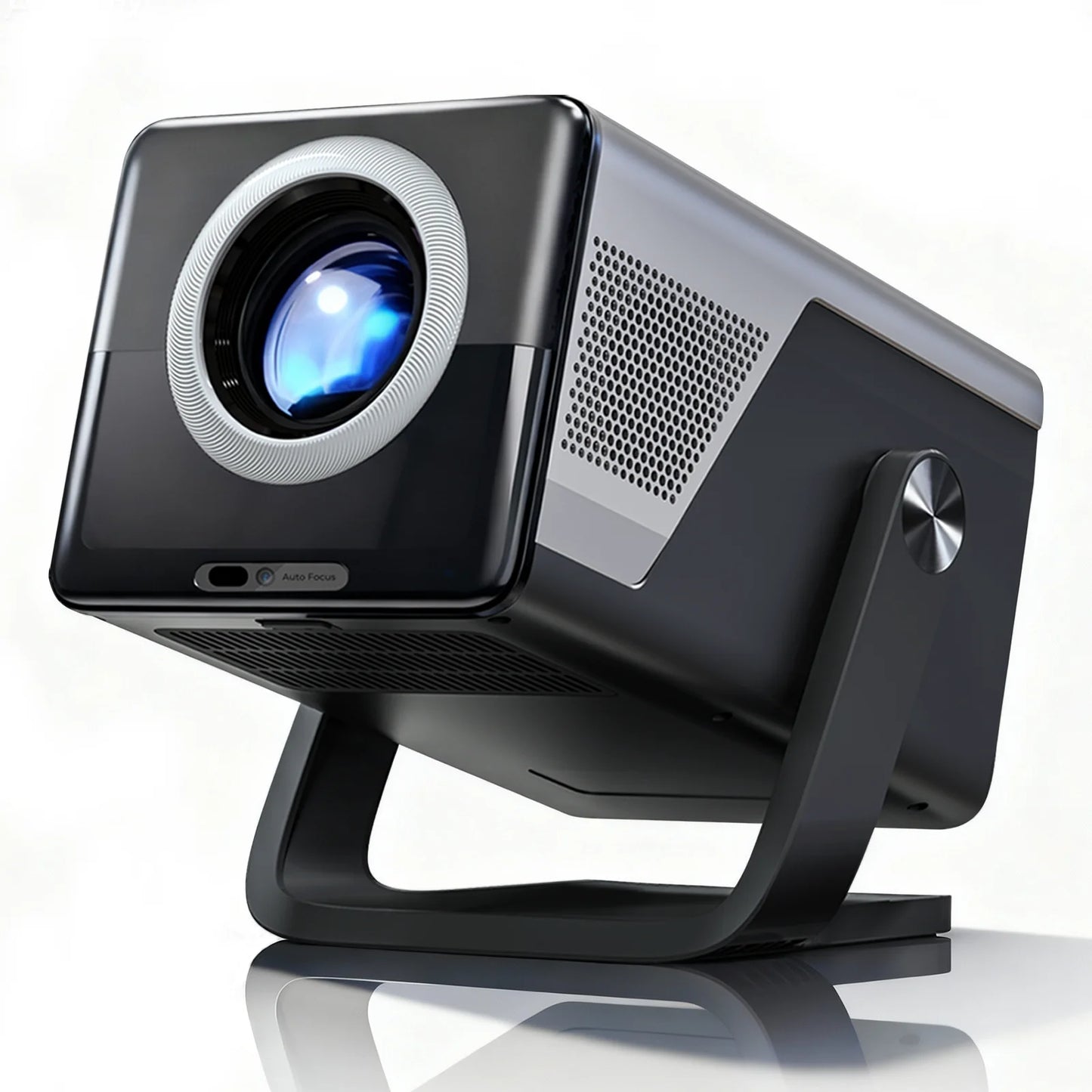 LynCast Android 14 Projector Native 1080P 8K Decoding Auto Focus