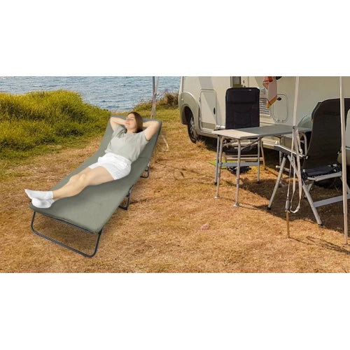 Folding Camping Cot For Adults Five Angle Adjustable