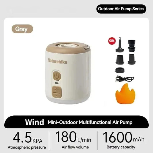 Naturehike Portable Multi Function Air Pump For Inflatable Mats