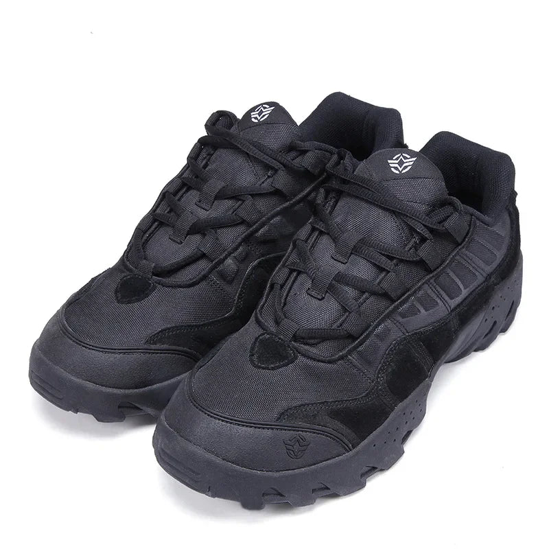 KOLINLOV Men Waterproof Tactical Boots For Outdoor Hiking
