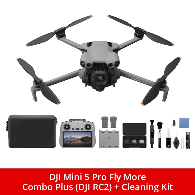 DJI Mini 5 Pro FlyMore Combo FPV Drone FourKCameraPro