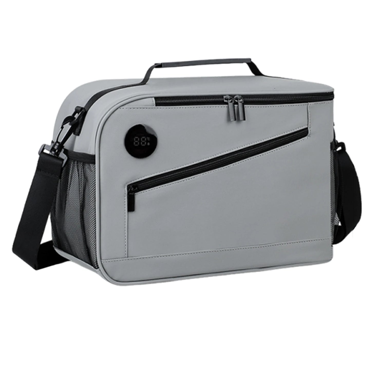 ALIILEE Cooler Bag With Temperature Display Insulated Lunch Tote
