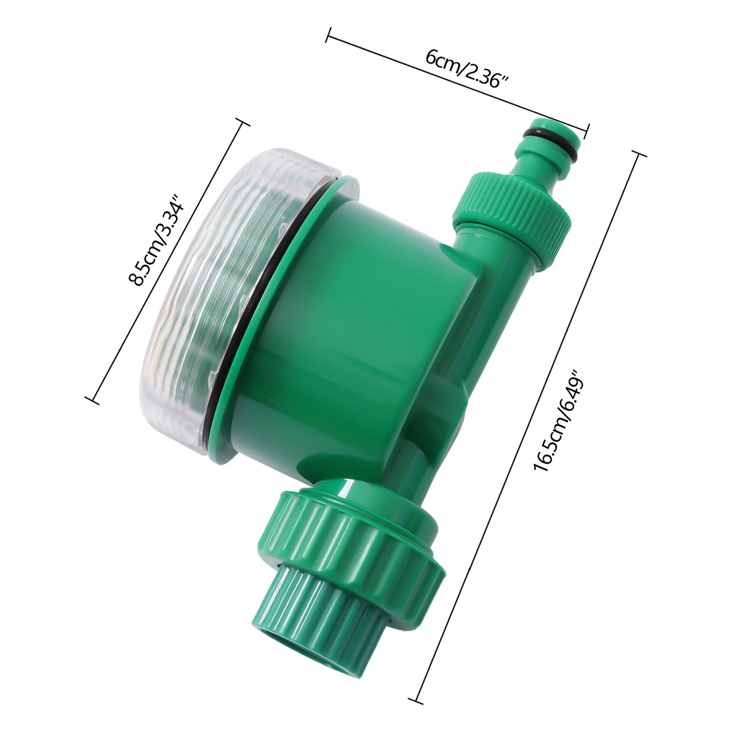 Garden Water Timer, Irrigation Timer, 1-120 Min Watering Duration, IPX4 Waterproof Auto Timer for Hose, Outdoor Lawn Drip System