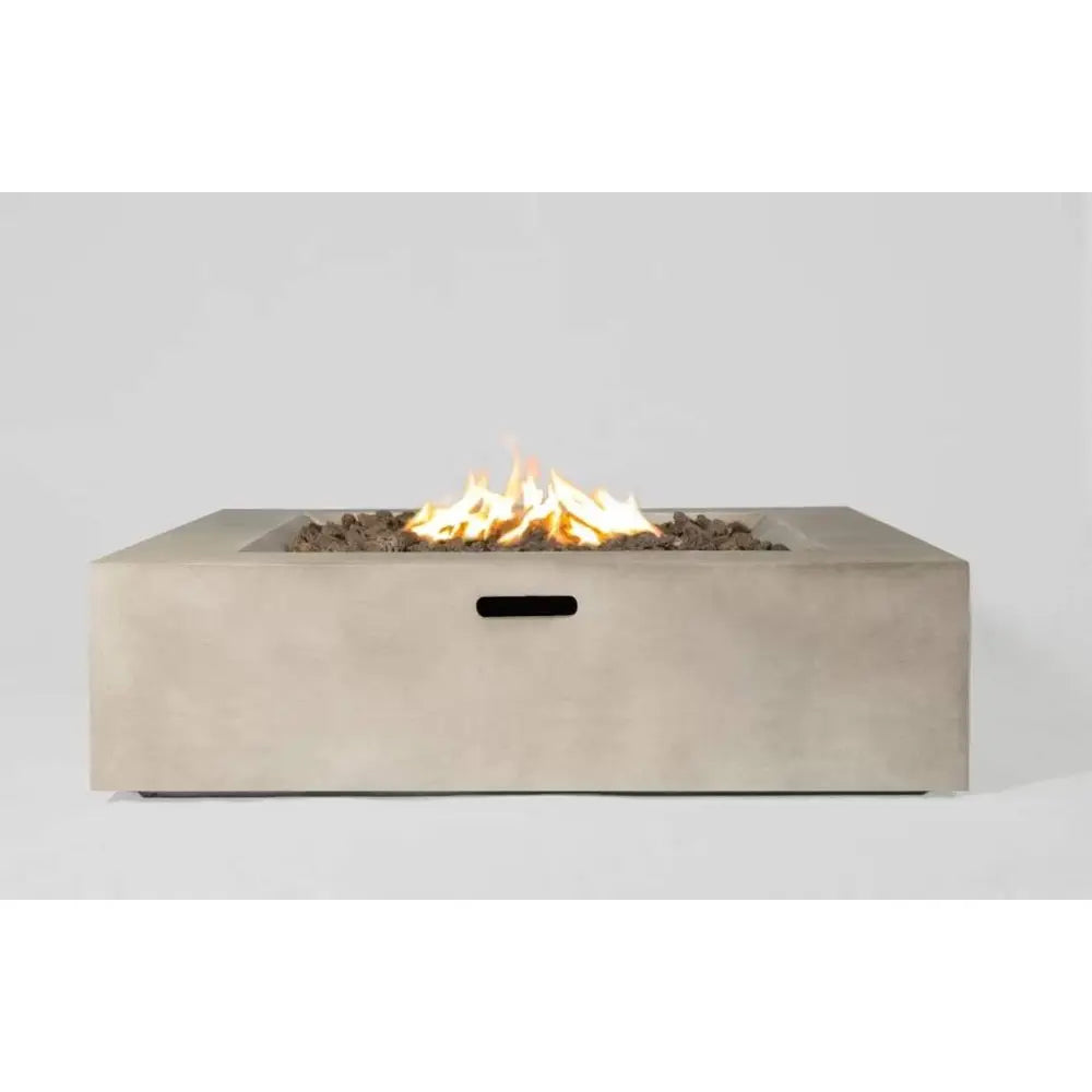 Concrete Outdoor Fire Pit Table For Garden And Patio