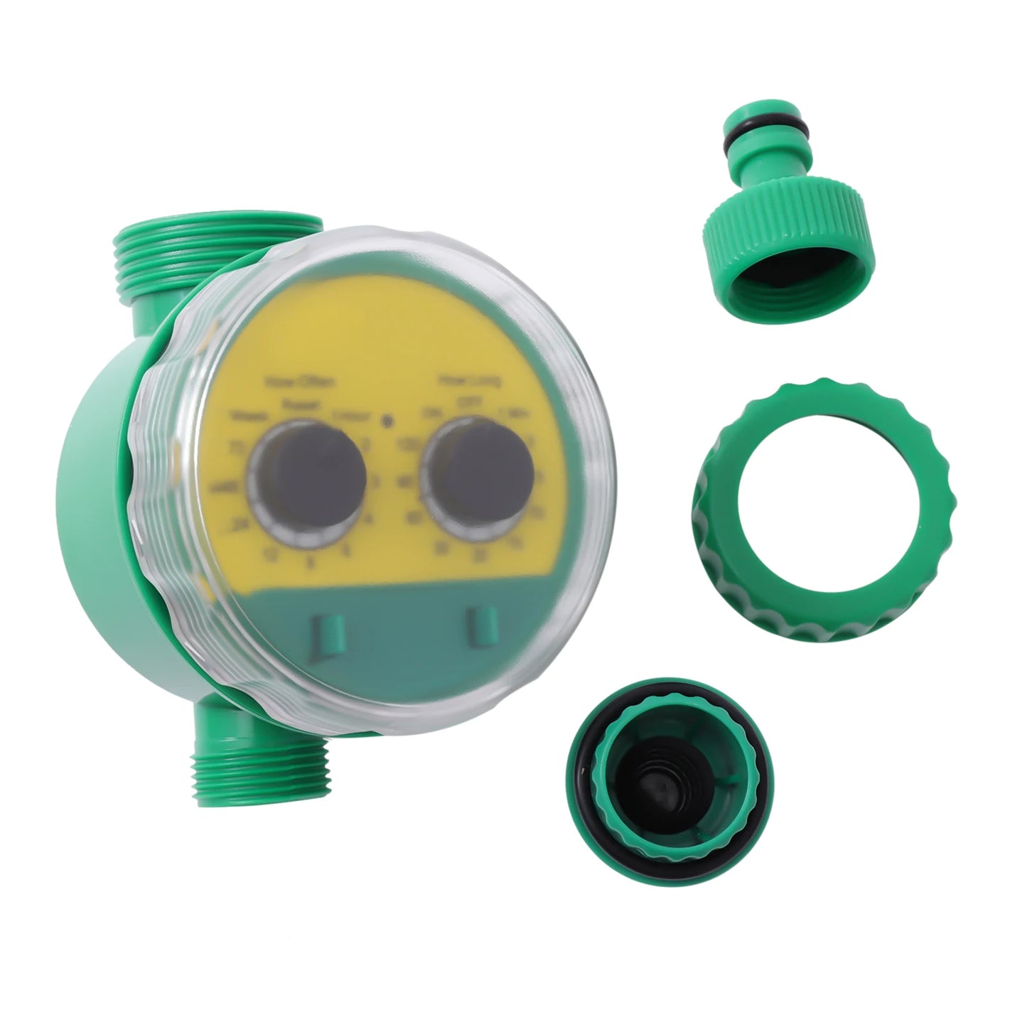 Garden Water Timer, Irrigation Timer, 1-120 Min Watering Duration, IPX4 Waterproof Auto Timer for Hose, Outdoor Lawn Drip System
