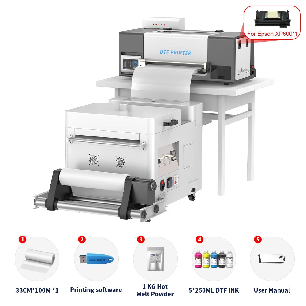 Oloey Commercial Direct To Film DTF Printer System