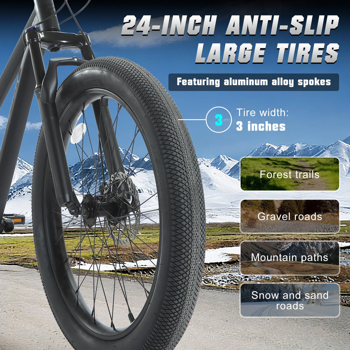 Spatial MT24FS Pro Hardtail Mountain Bike With Aluminum Frame