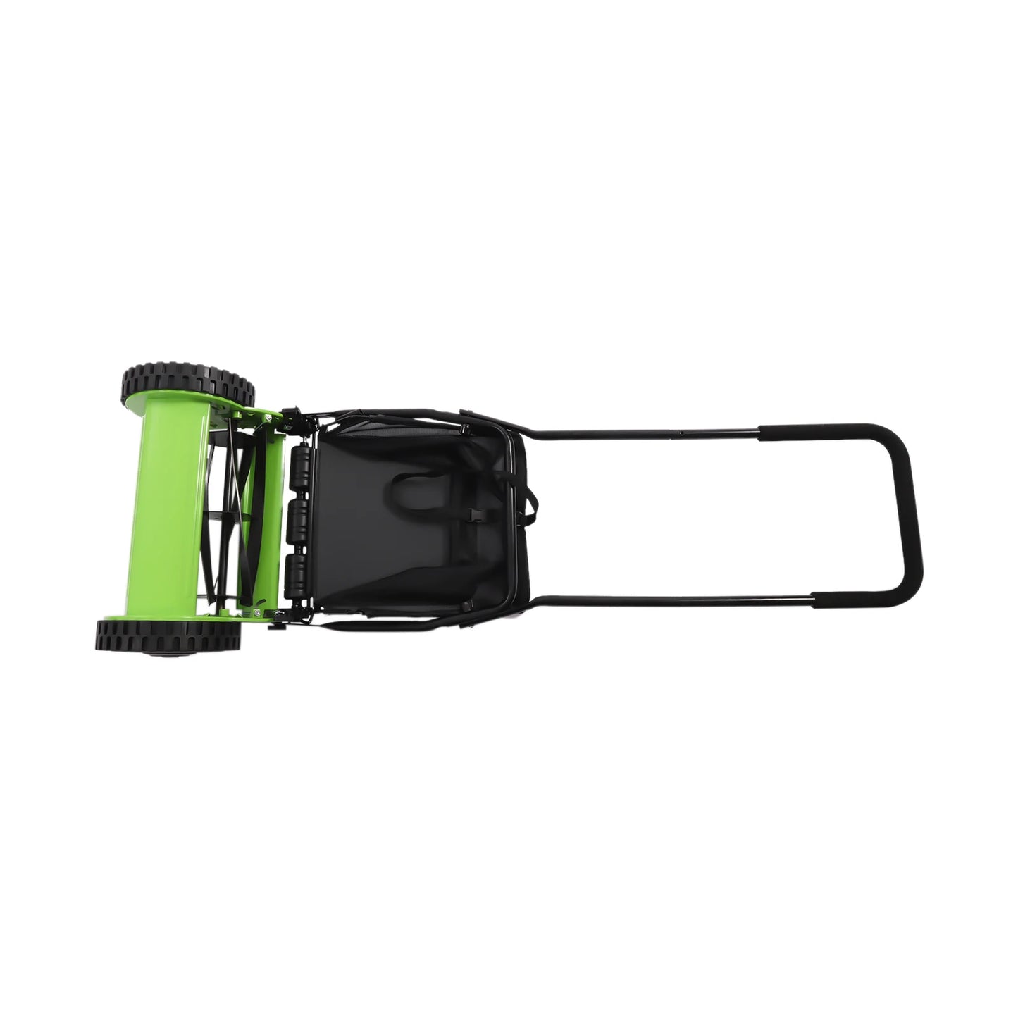 Bymaocar Manual Push Reel Lawn Mower Sweeper With Bag