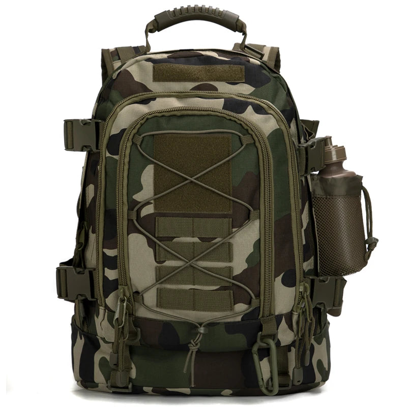 LQARMY Tactical Backpack Water Resistant Outdoor Hiking Bag Military Rucksack