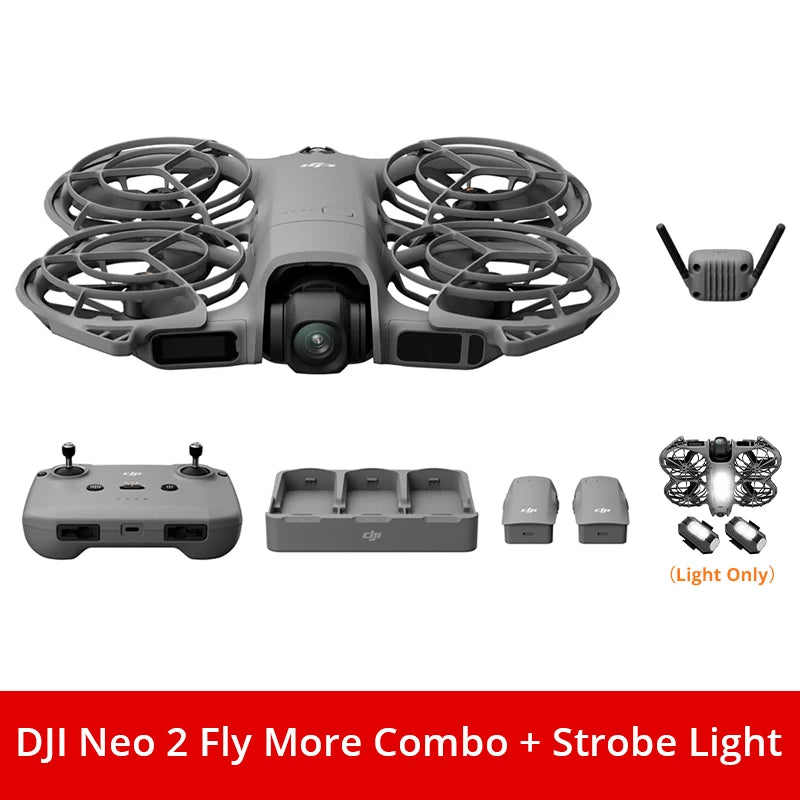 DJI Neo 2 Fly More Combo Drones With Optional Accessories Drone DJI Neo 2 Human Drone 4k Professional FPV Drones Wwith a Camera