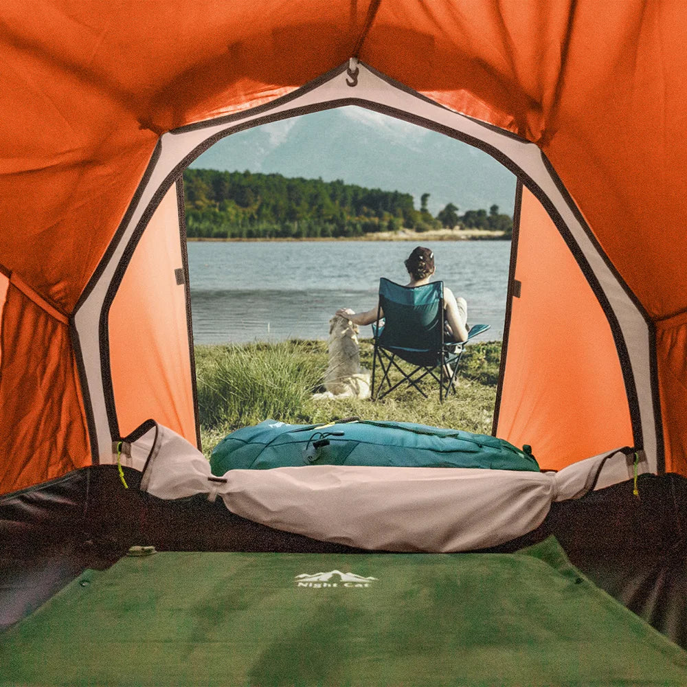 Night Cat Ultralight Tunnel Tent: Waterproof Lightweight 1 People Backpacking Tent for Outdoor Camping Hiking Treeking