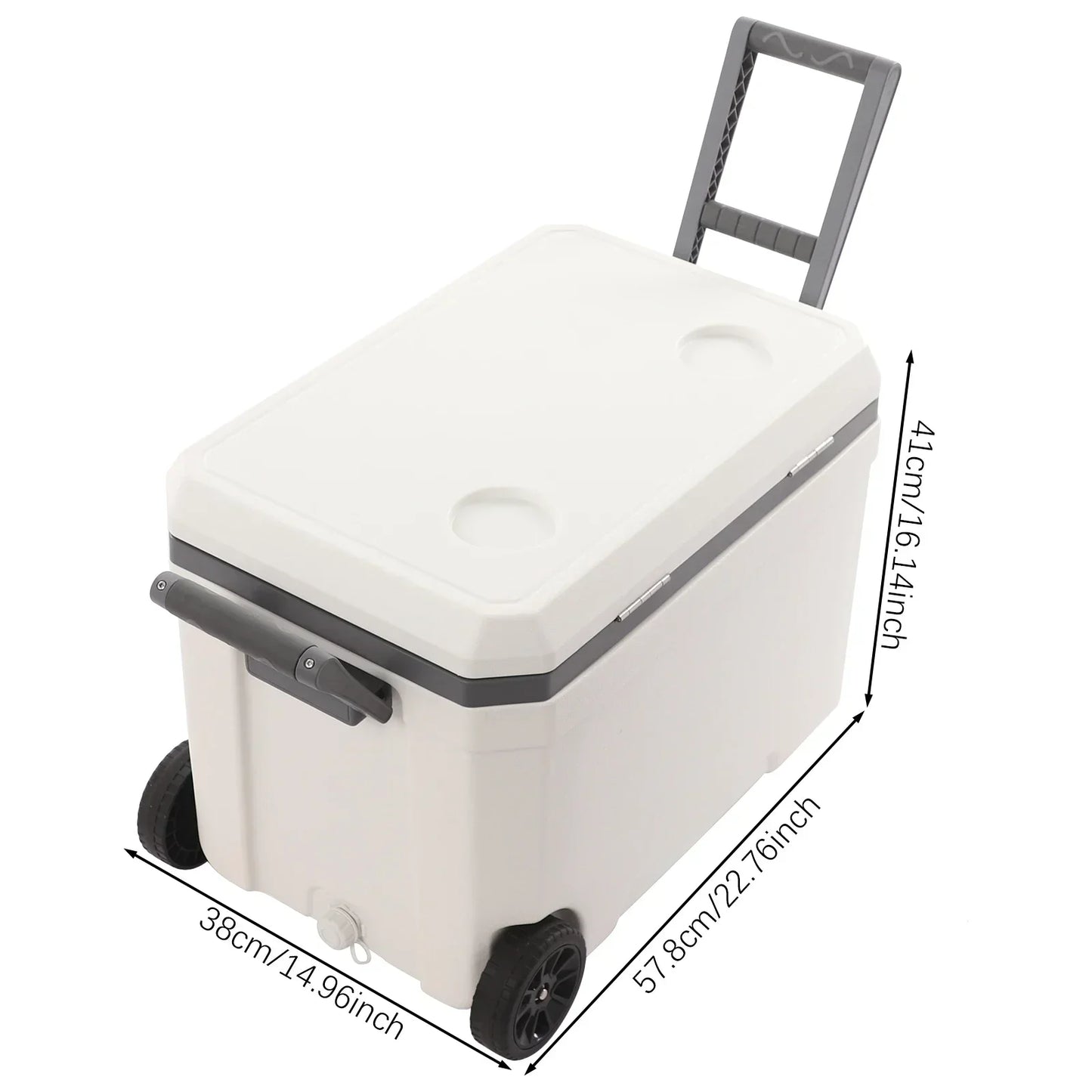 Insulated Portable Cooler for Camping BBQ Picnics and Outdoors