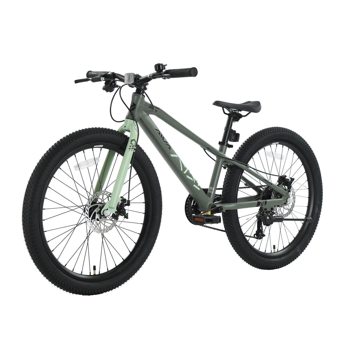 Aluminum Frame 7 Speed Hardtail Mountain Bike With Disc Brakes