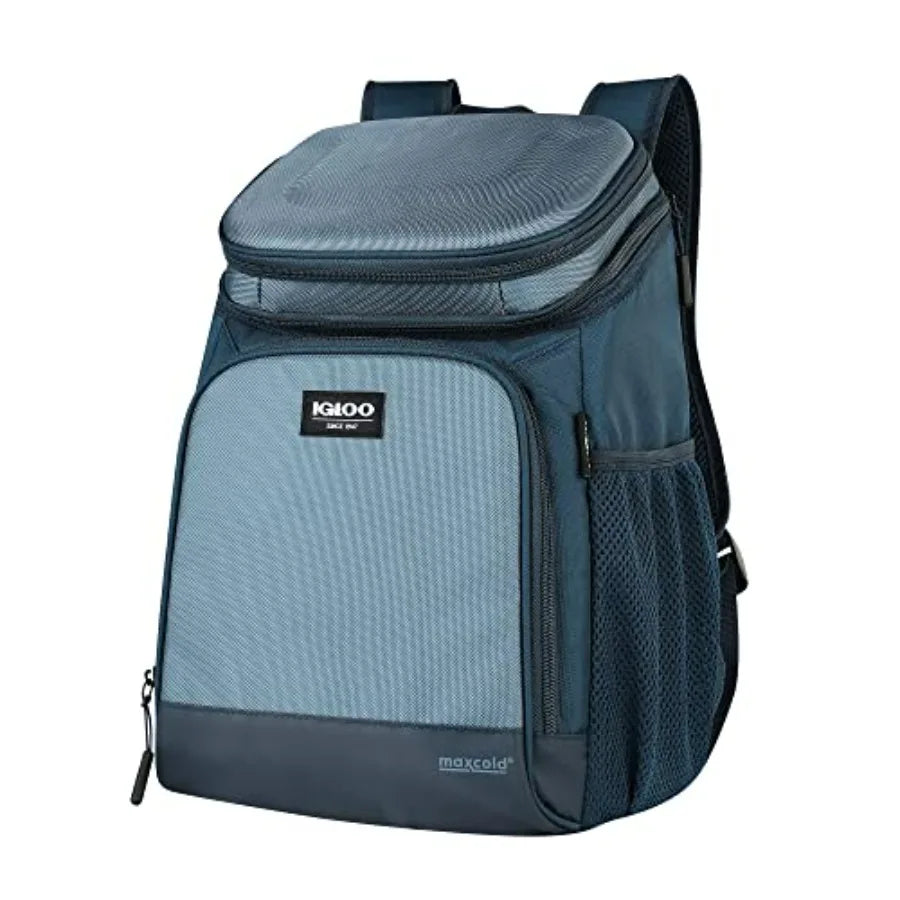 Backpack Cooler for Outdoor Use Insulated Soft Sided Bag with Leak Proof Lining